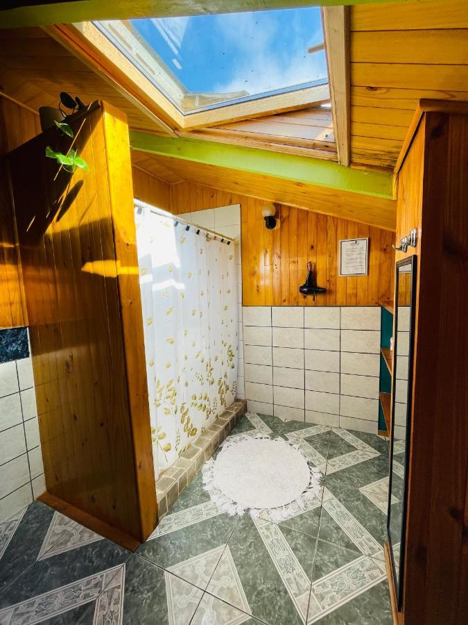 Profe Nelson Hostel Puerto Cisnes Kültér fotó